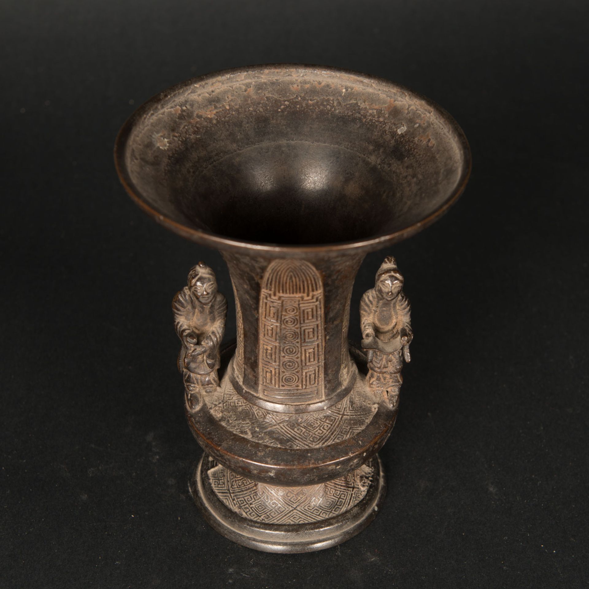Chinese Bronze Vase - Image 3 of 3