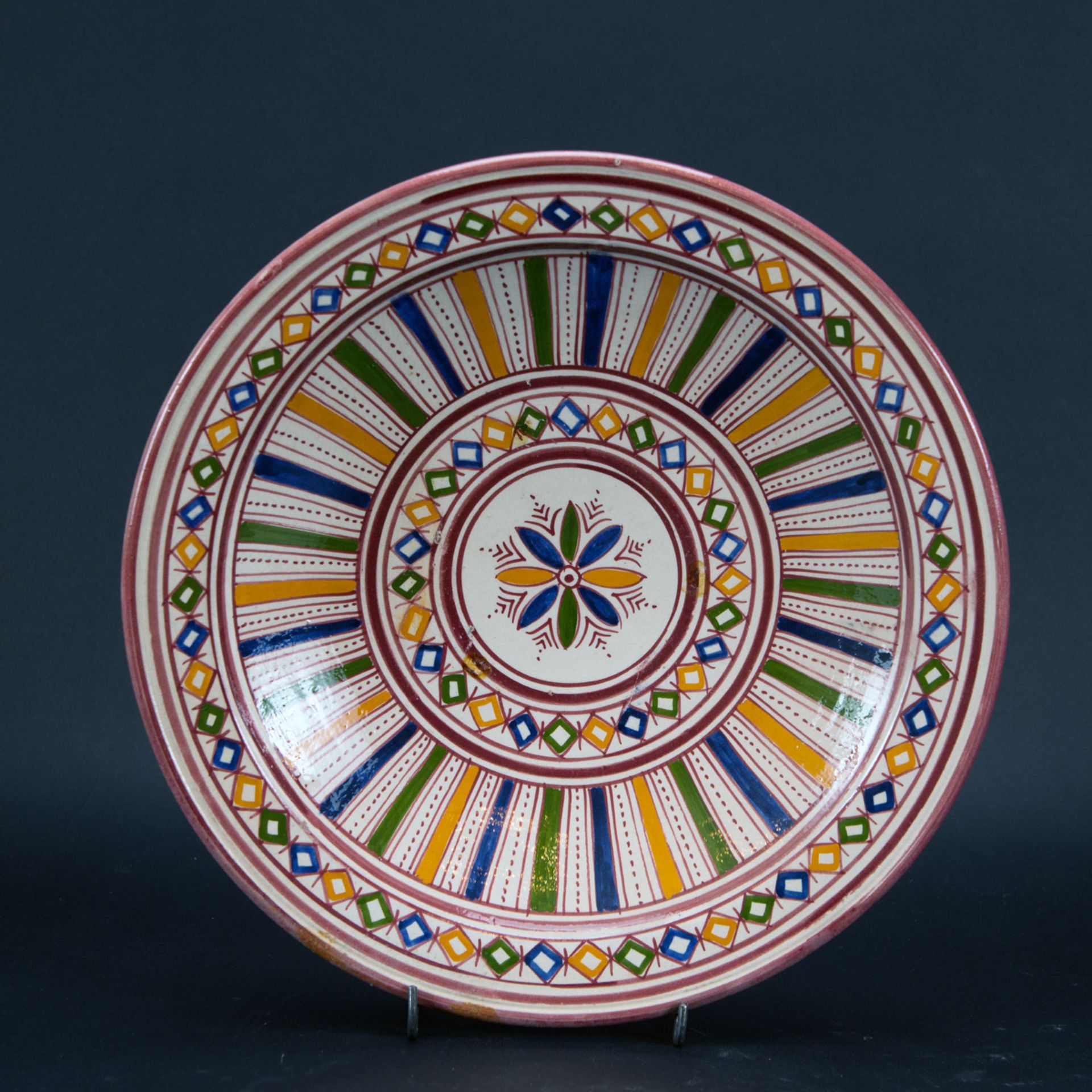 Three Fes Ceramic Plates - Image 2 of 3