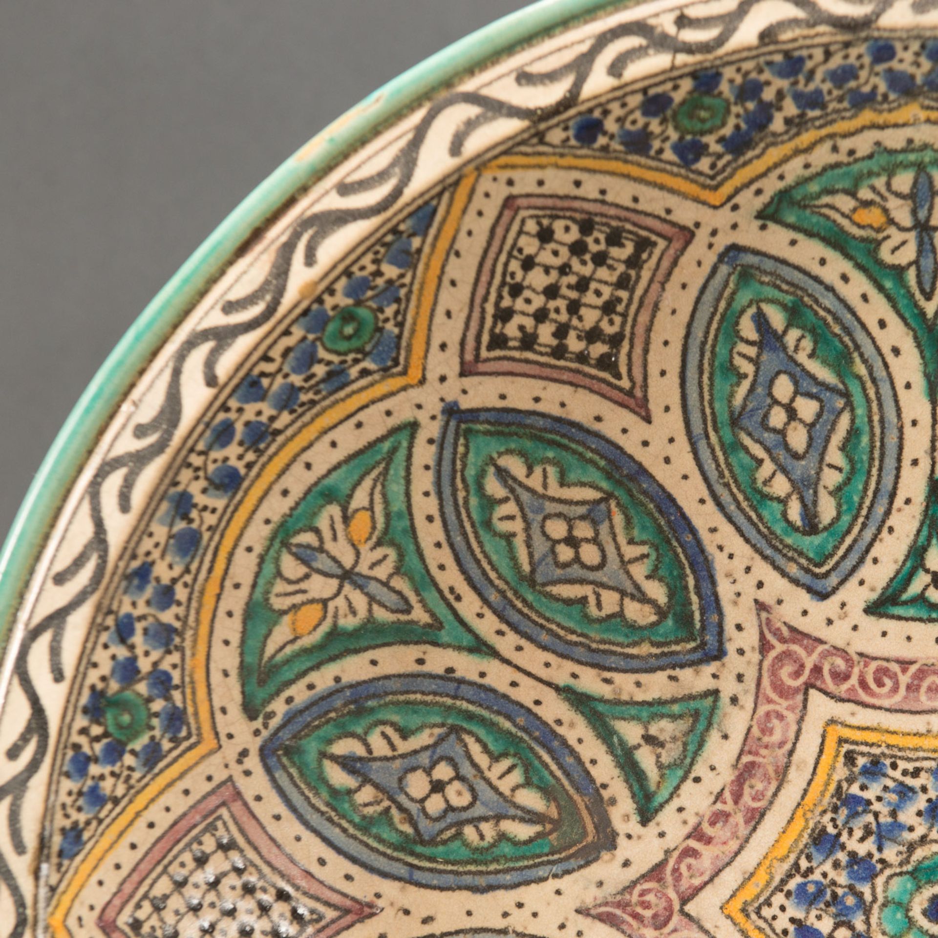 Fes Ceramic Plate - Image 2 of 3