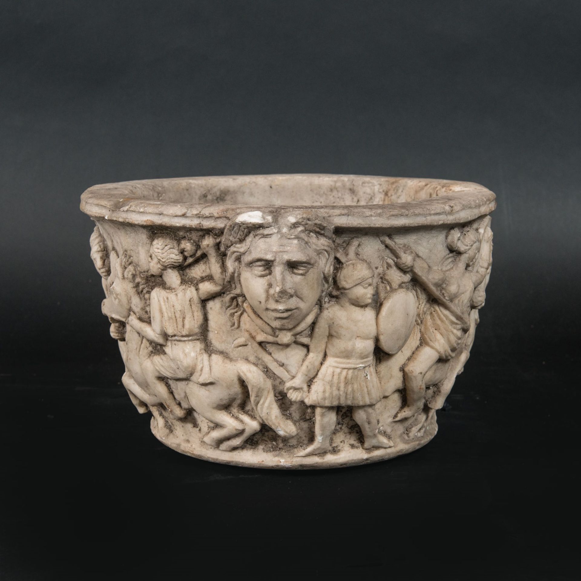 Roman Sculpted Bowl - Image 3 of 4