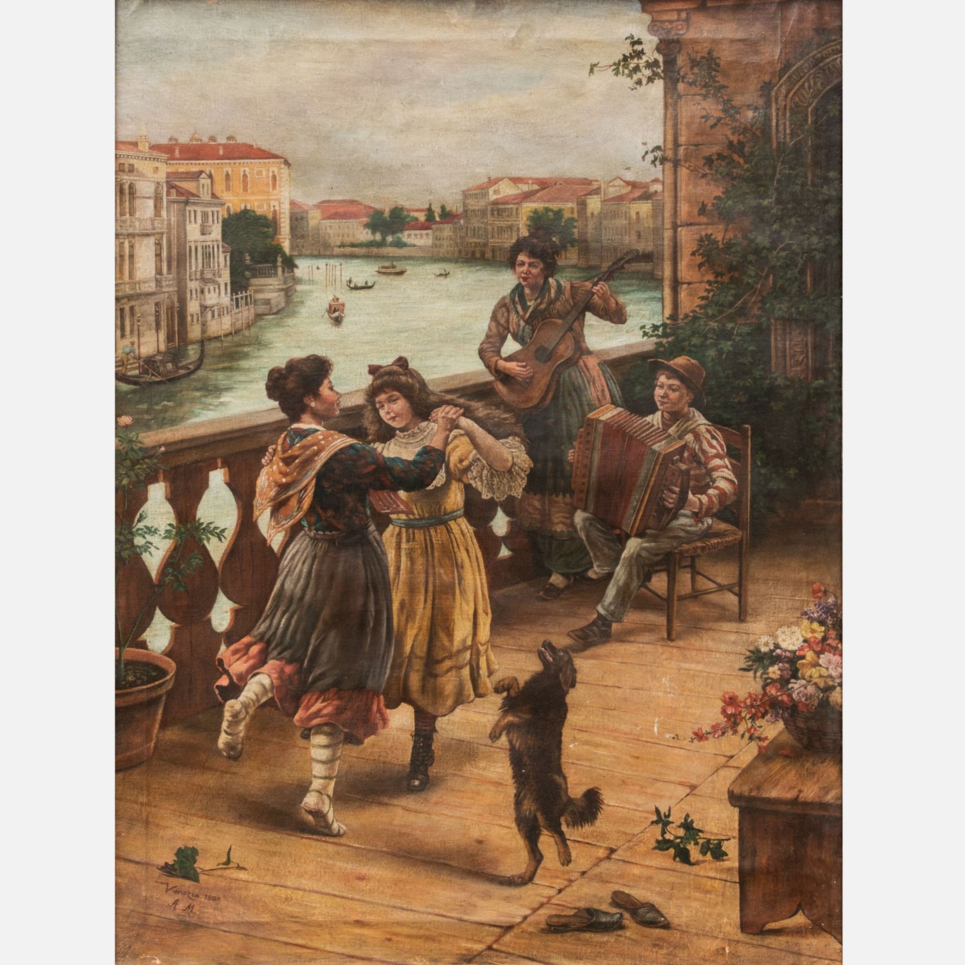 Venetian Artist 19th Century - Image 2 of 3