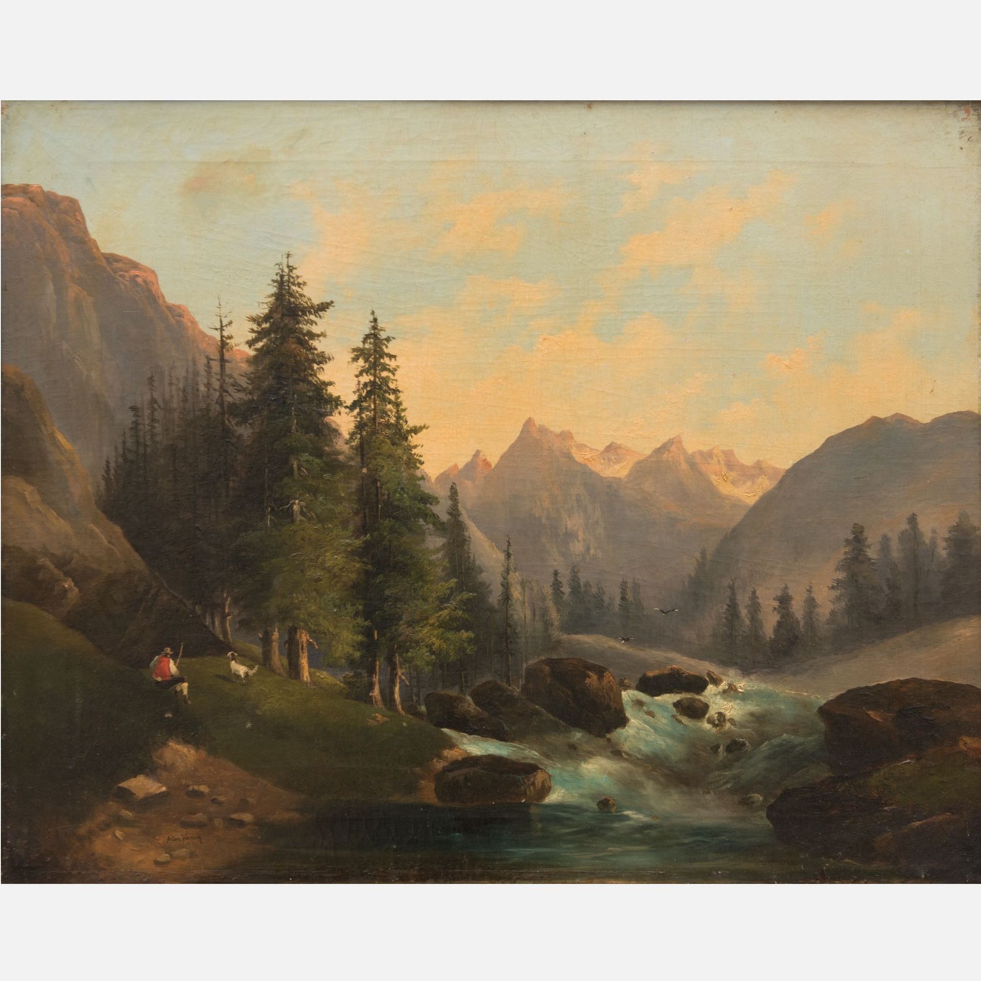 Anton Hansch (1813-1876) - Bild 2 aus 3