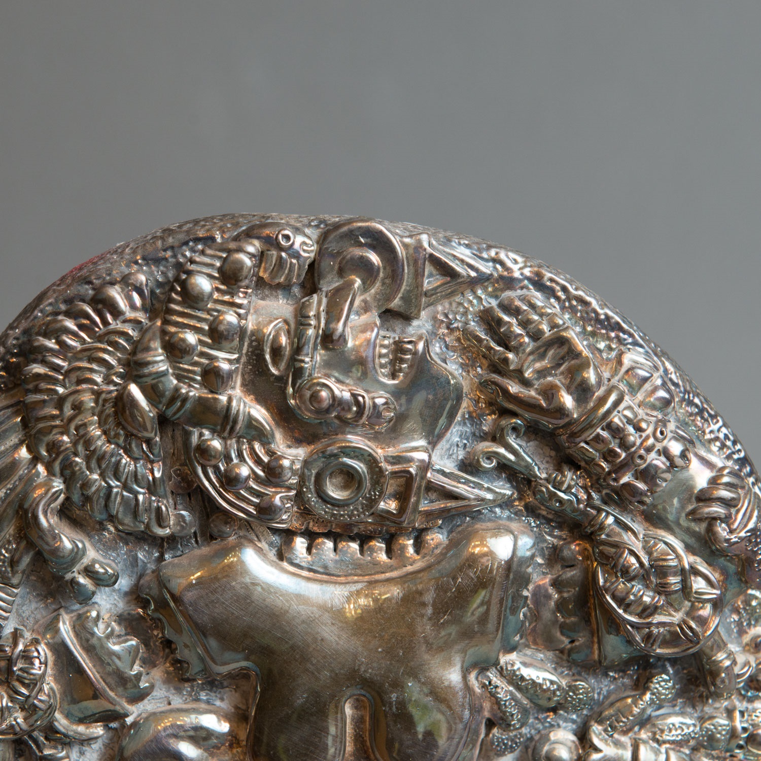 Mexican Silver Statue - Image 2 of 3