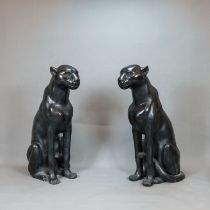 Pair of Art Deco Panthers