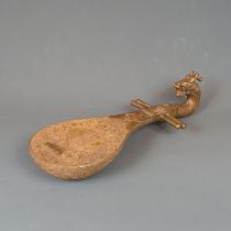 Chinese Bronze Music Instrument Model