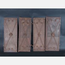 Four Iron Window Doors