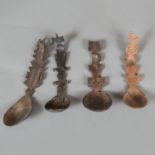 Four African Spoons