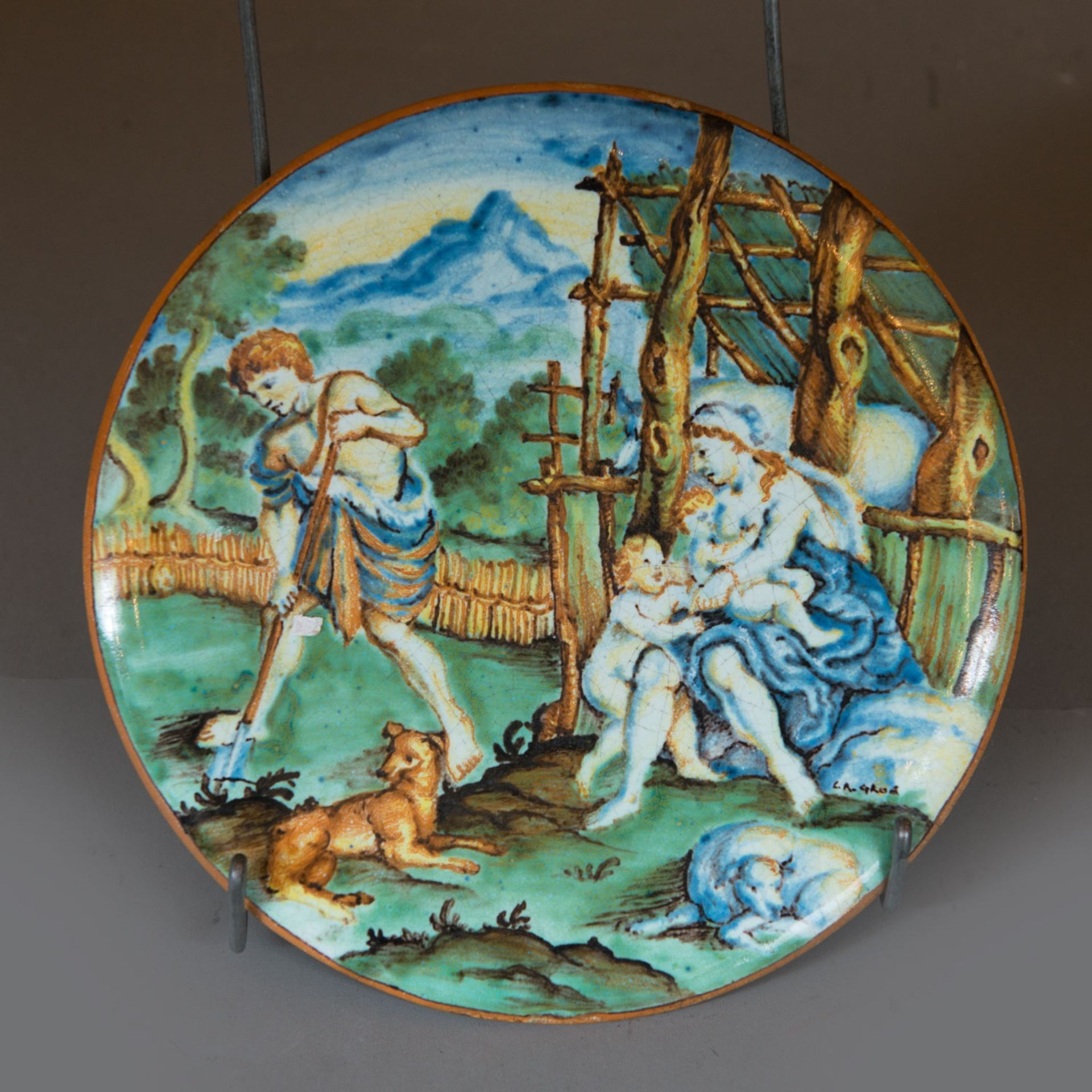 Castelli Ceramic Plate