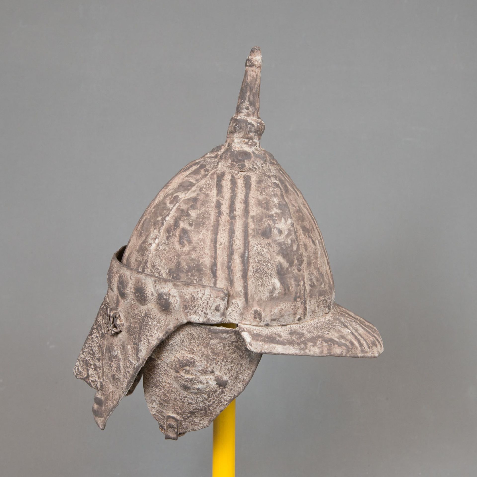 Iron Helmet in Ancient Manner