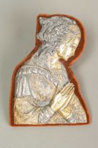 Italian Silver Plaque in Renaissance Manner