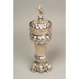 German Silver Goblet