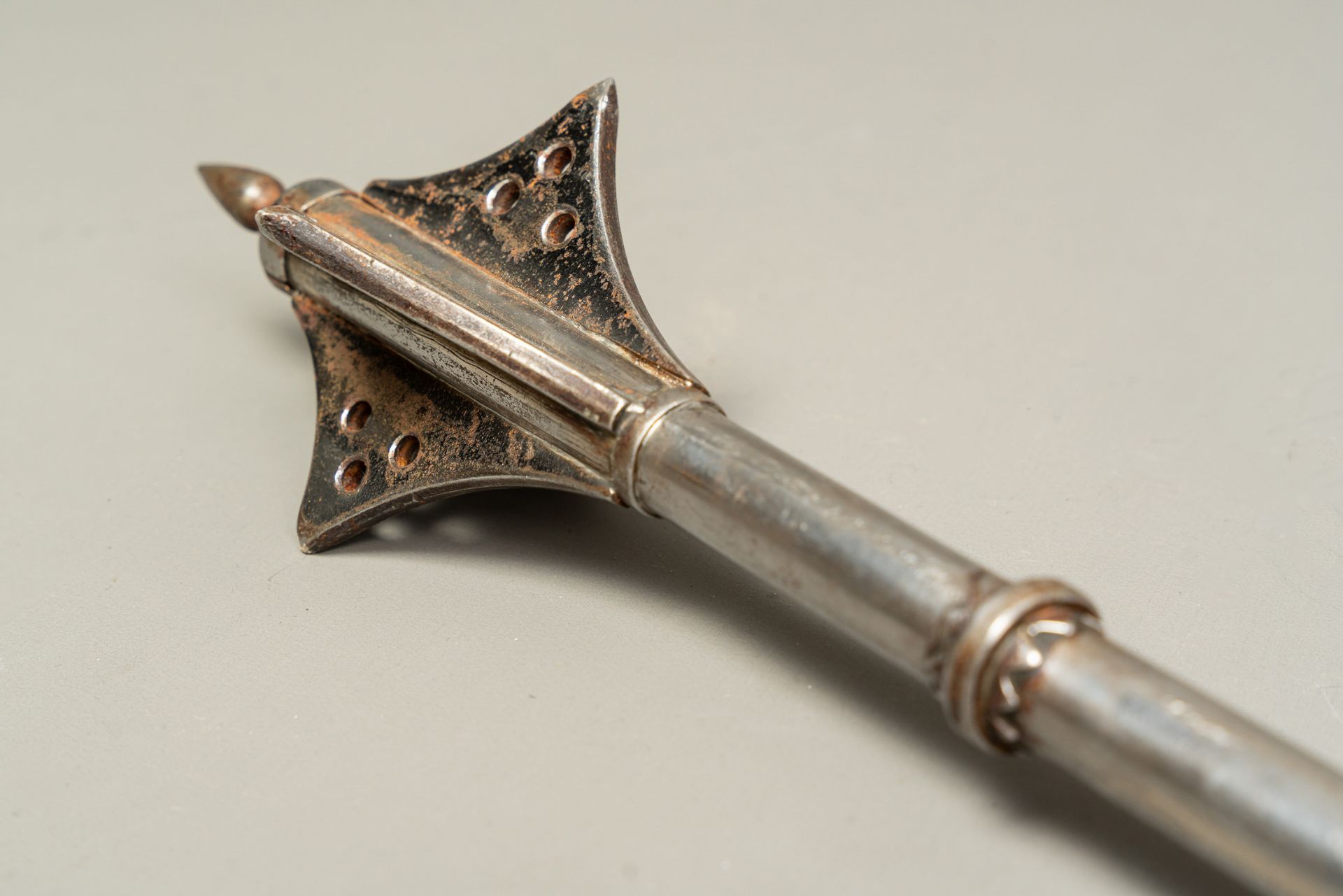 Iron Mace in Medieval Manner - Bild 3 aus 3