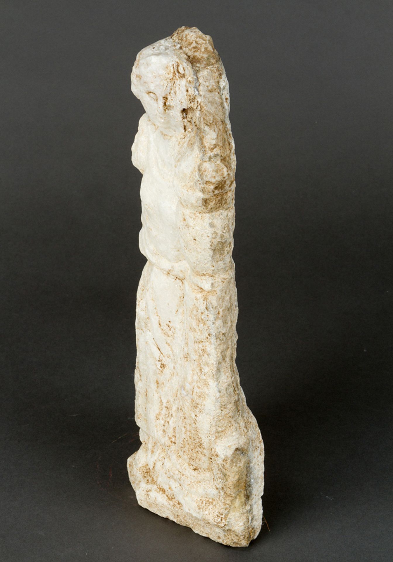 Ancient Marble Sculpture - Image 3 of 3