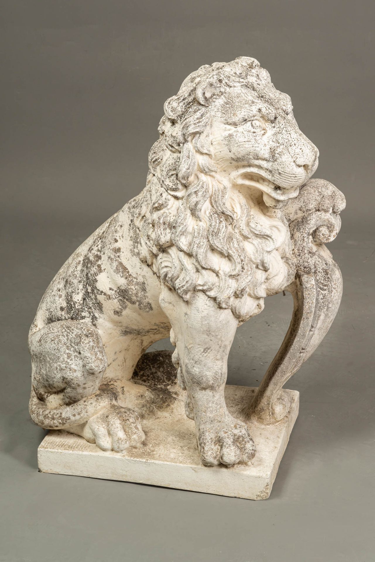 Pair of Florentine Portal Lions - Bild 2 aus 3