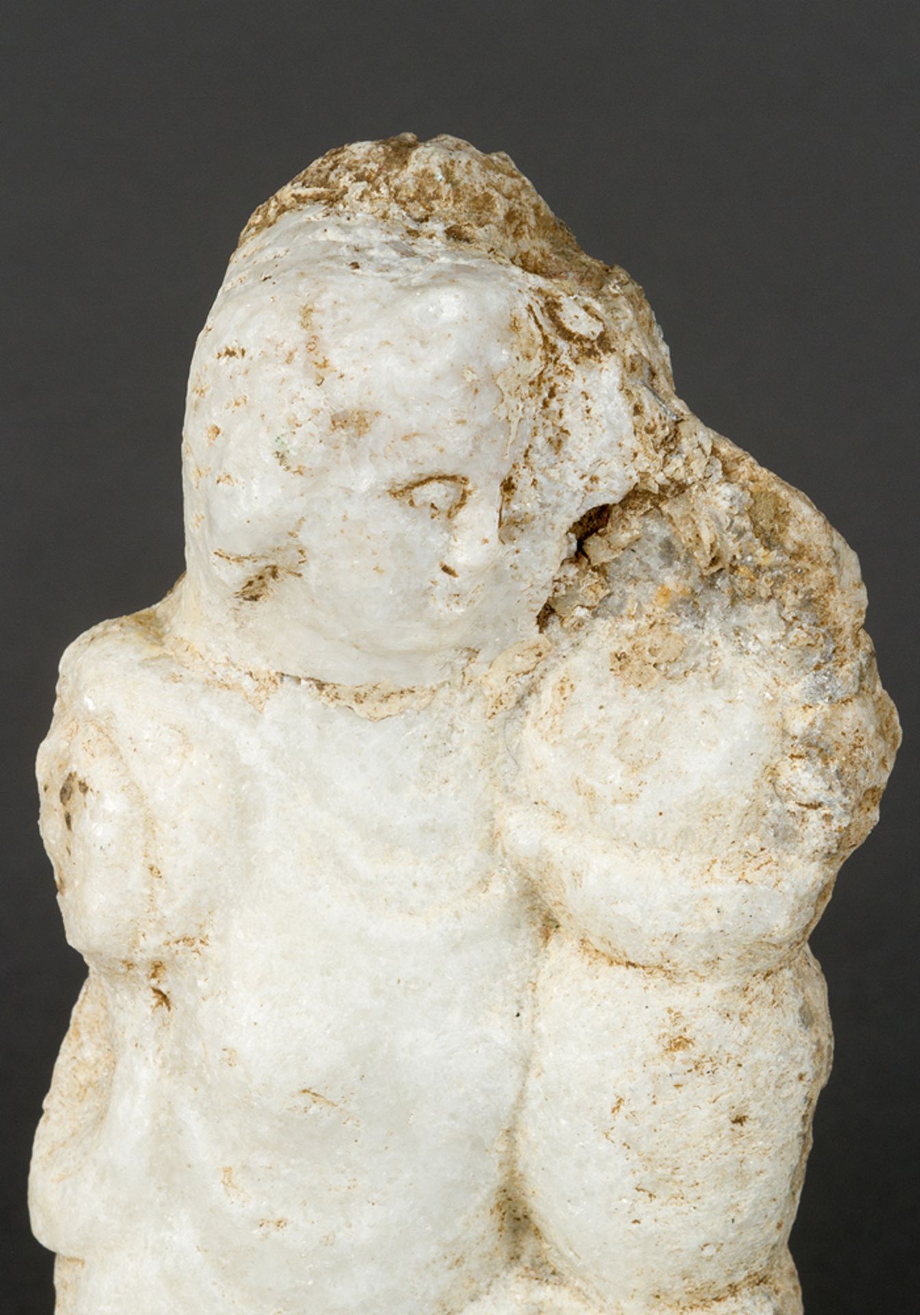 Ancient Marble Sculpture - Image 2 of 3