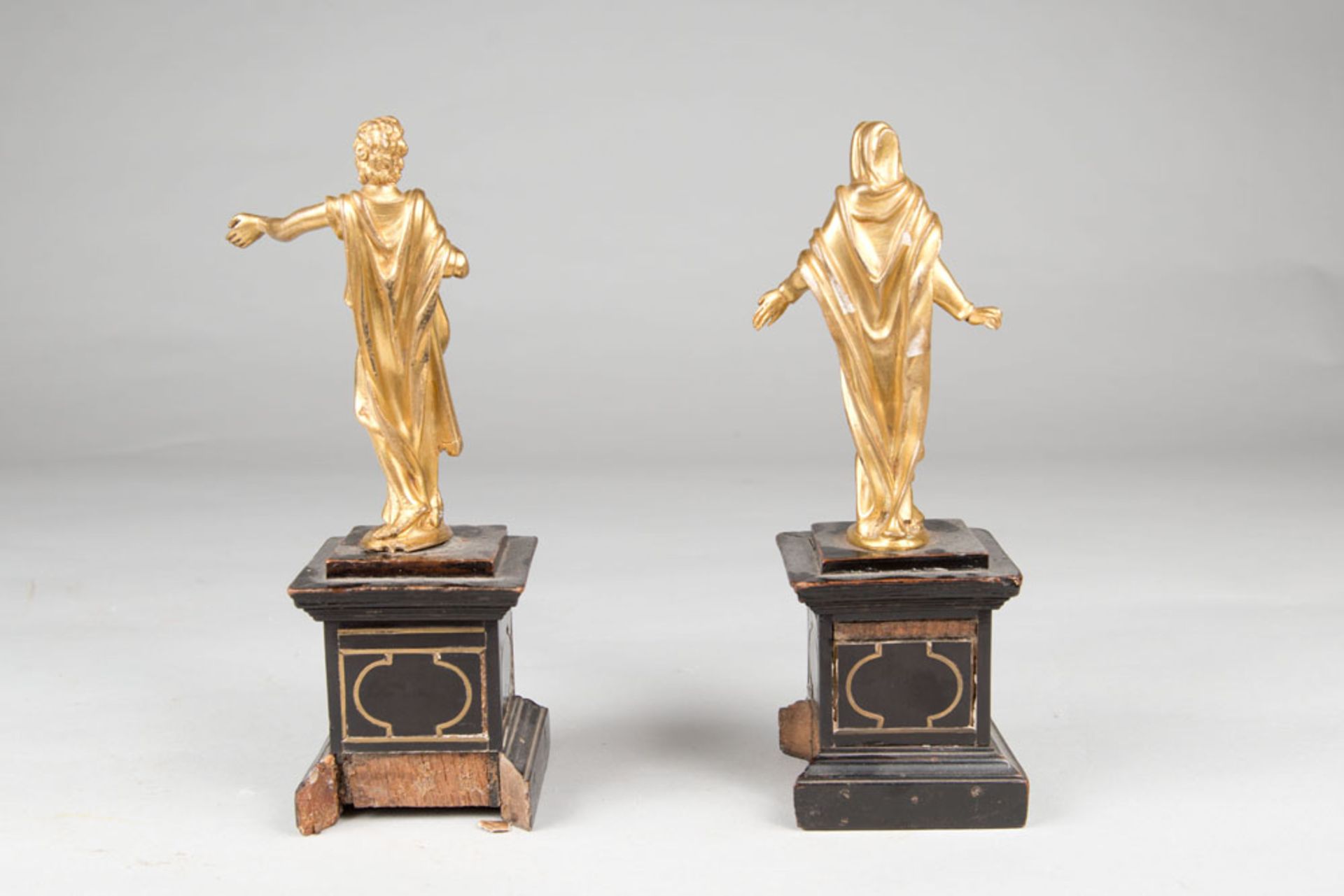 Two Renaissance Bronze Figures - Image 2 of 3