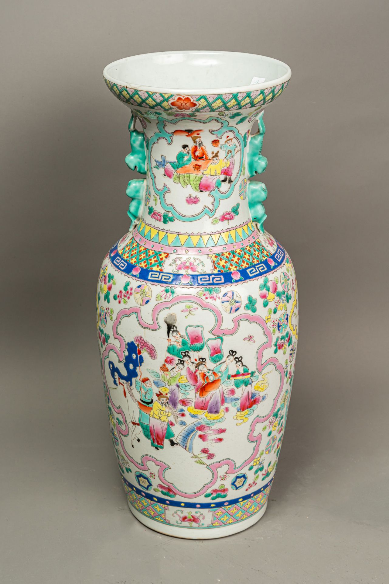 Chinese Canton Vase - Image 3 of 3