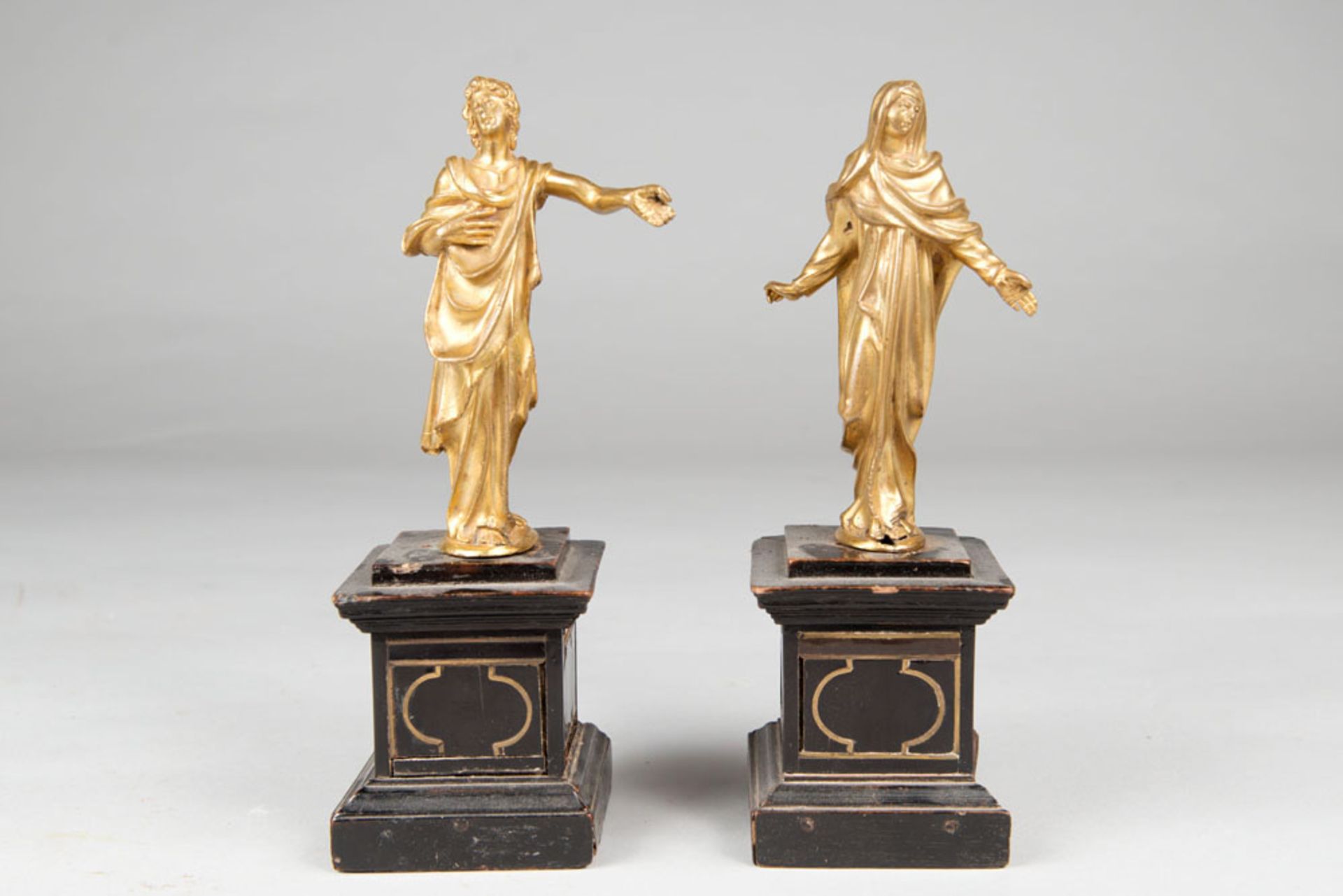 Two Renaissance Bronze Figures