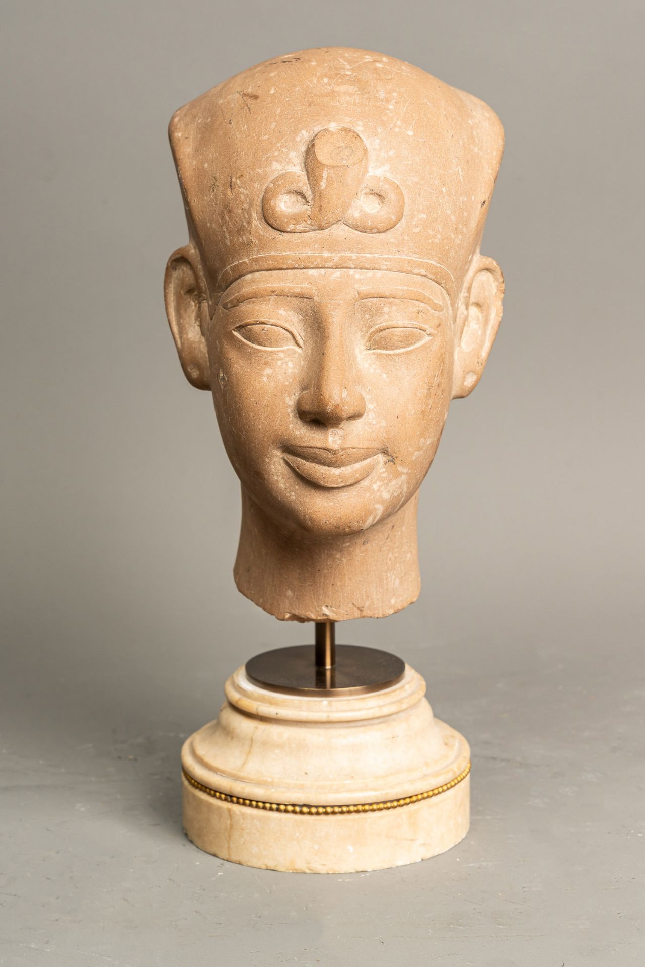 Egyptian Stone Head - Image 3 of 3