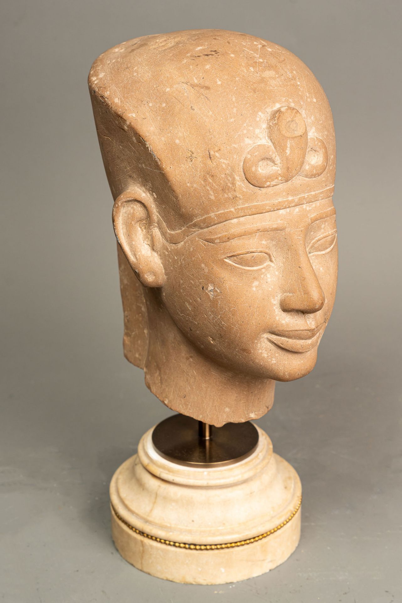 Egyptian Stone Head - Bild 2 aus 3
