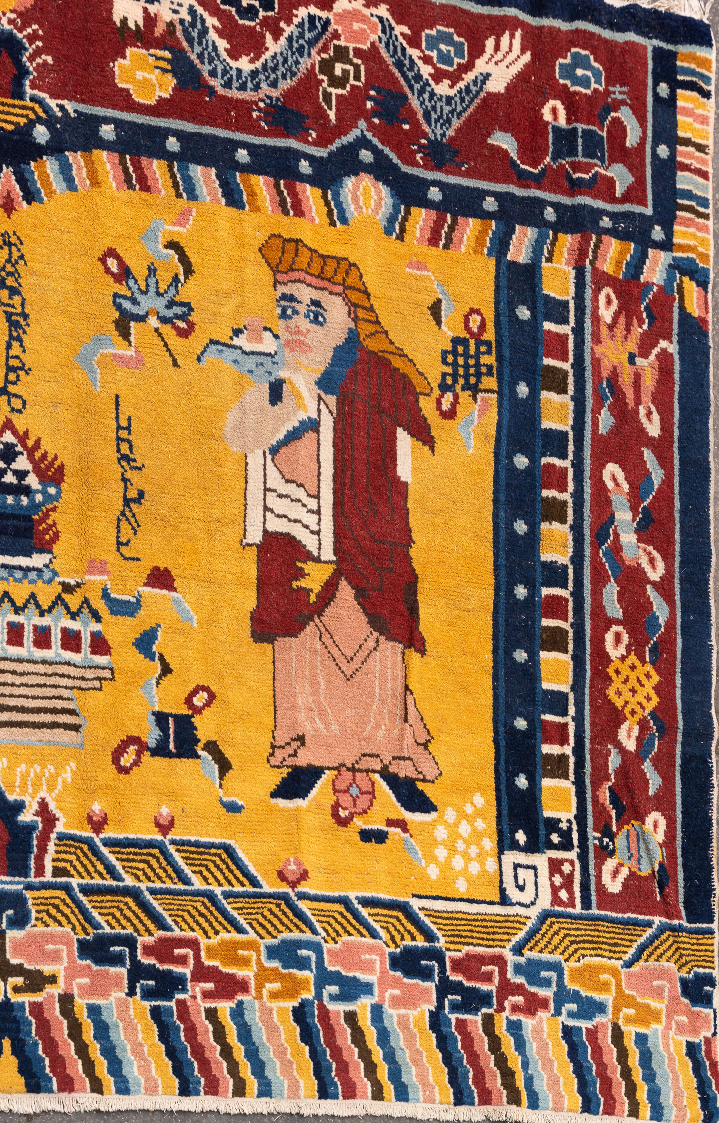 Large Tibet Carpet - Image 3 of 3