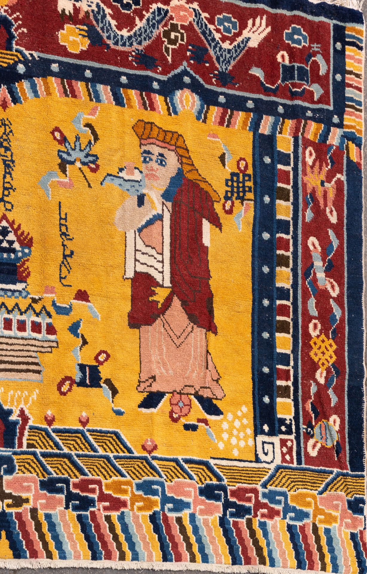 Large Tibet Carpet - Image 3 of 3