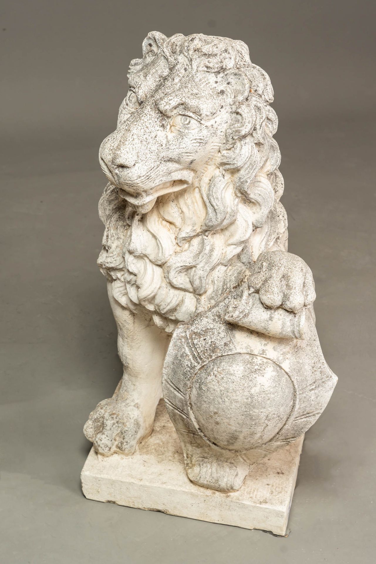 Pair of Florentine Portal Lions - Bild 3 aus 3