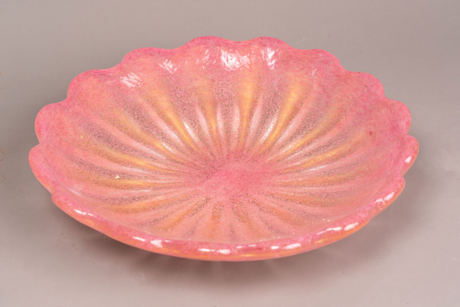 Art Deco Style Glass Bowl