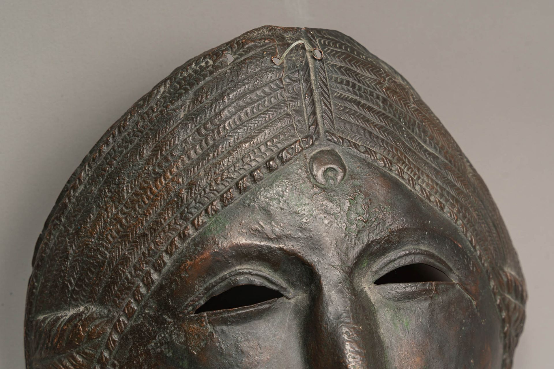 Copper Mask in Ancient Manner - Image 2 of 3
