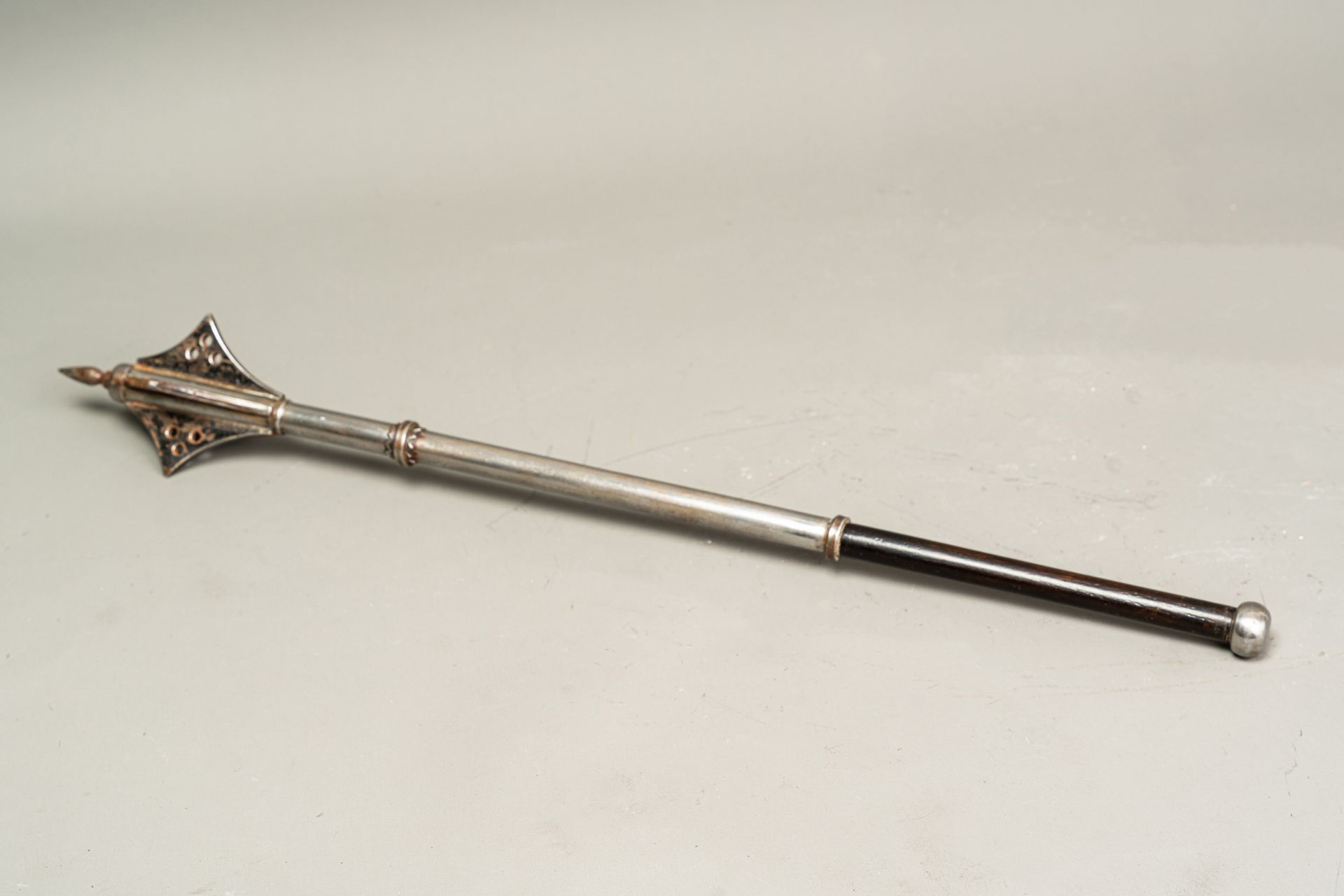 Iron Mace in Medieval Manner