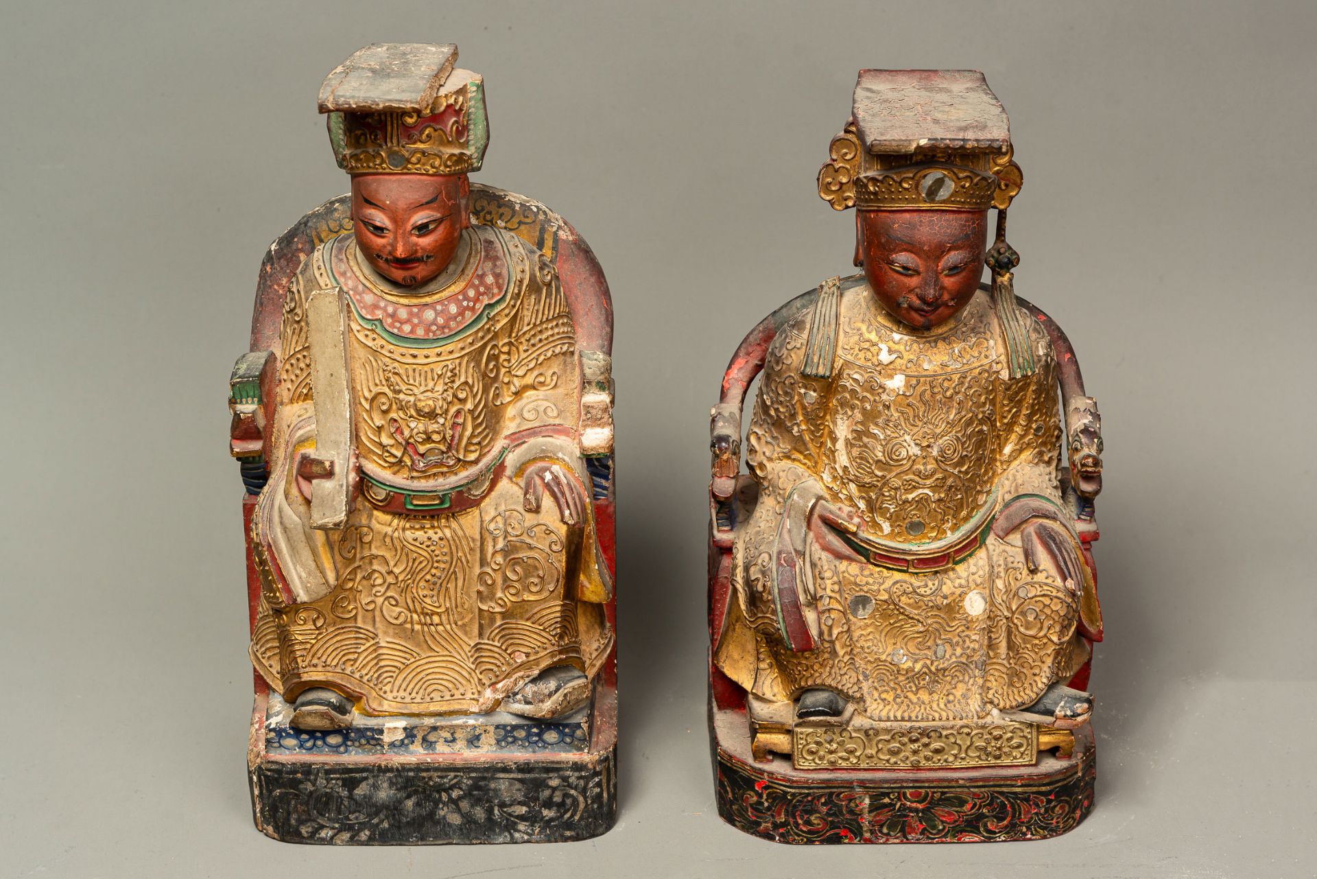 Pair of Chinese Emperors