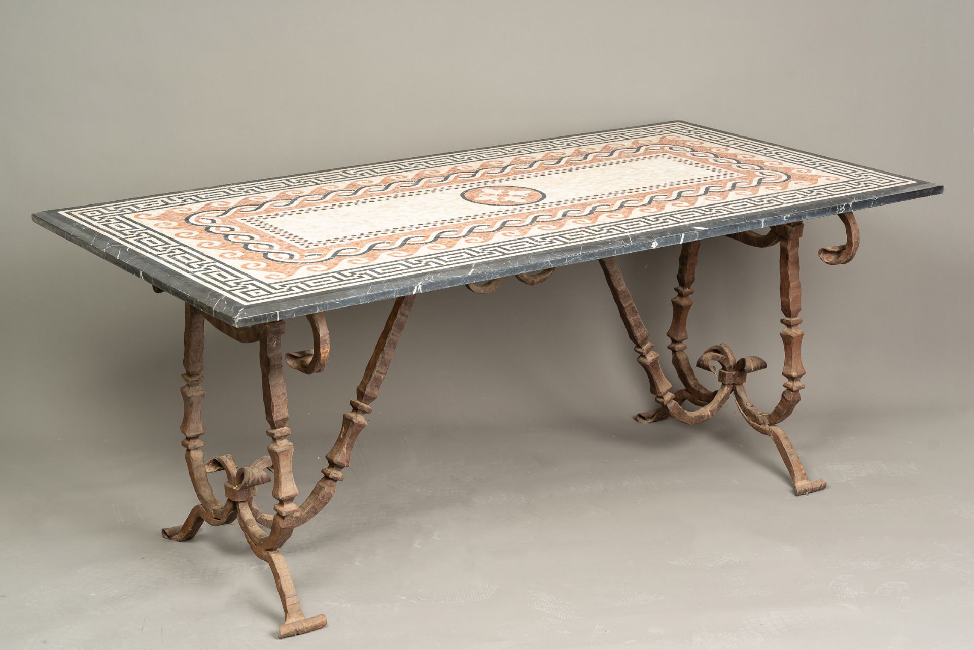 Garden Table with Mosaic after the Ancient