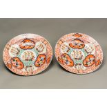 Pair of Large Imari Dishes