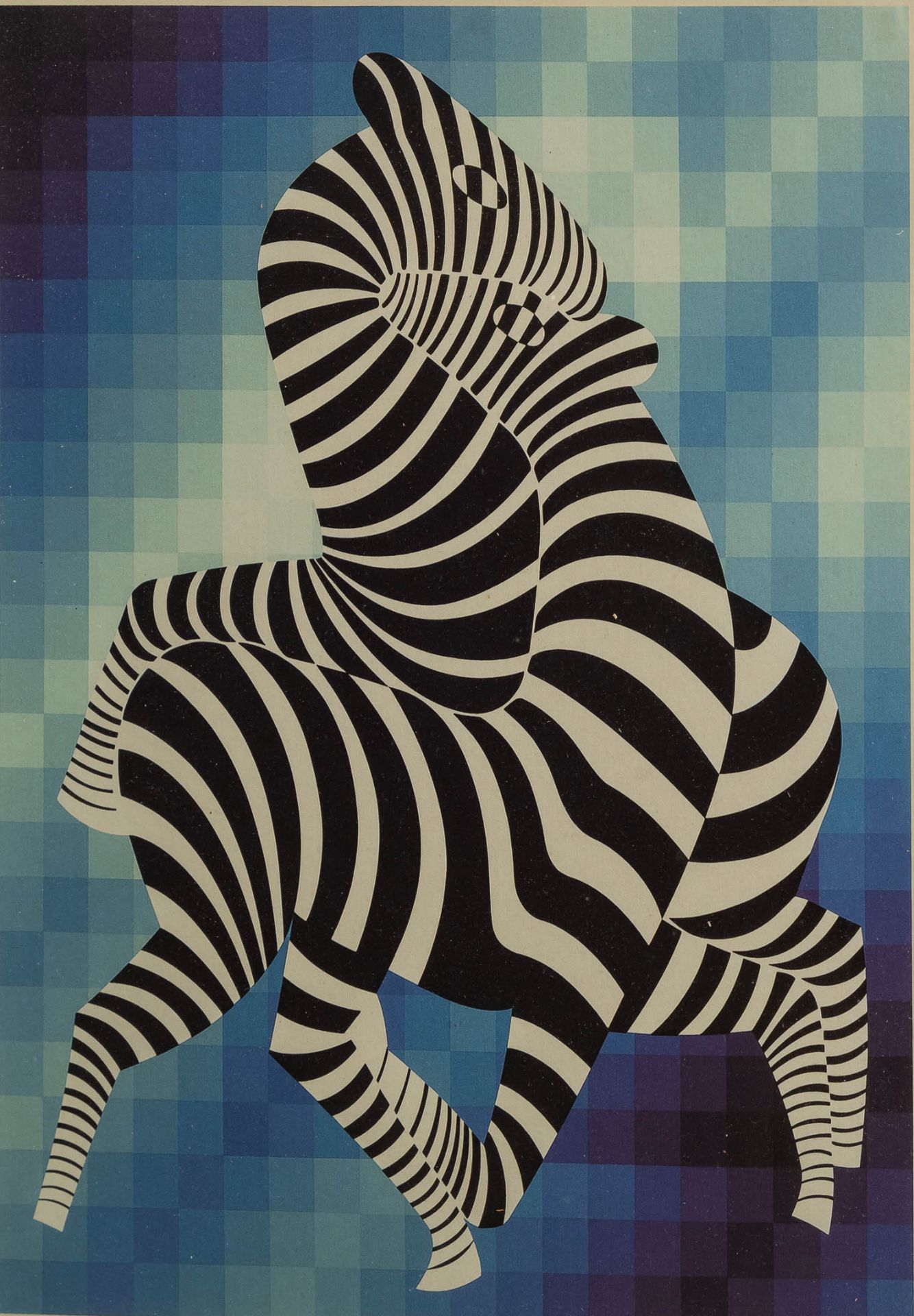 Victor Vasarely (1906-1997) – Graphic - Image 2 of 3