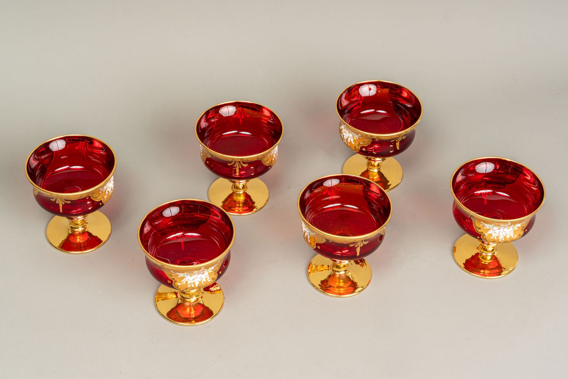 Six Glass Bowls