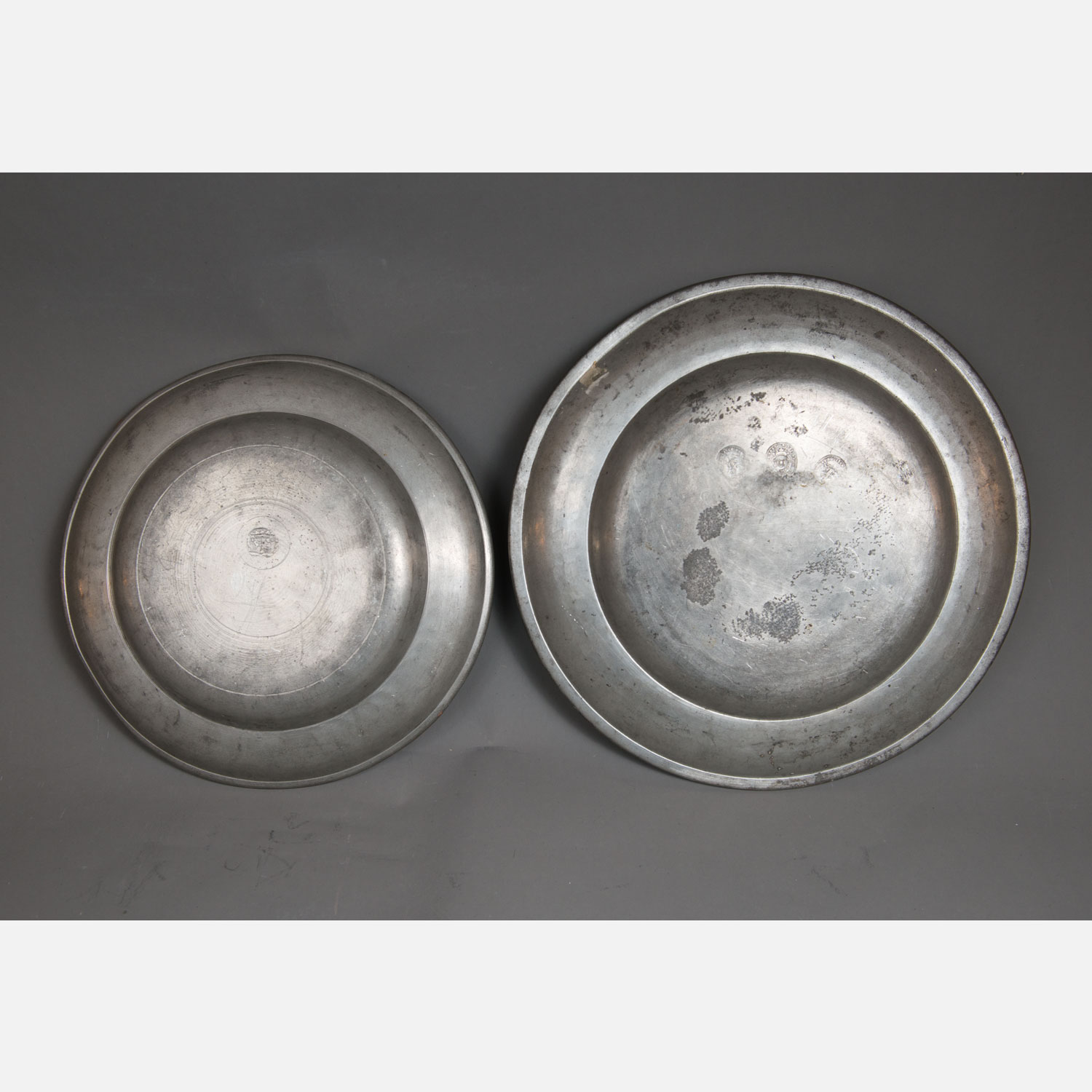 Two Pewter Plates - Image 2 of 3