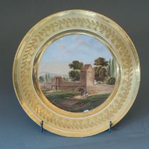 Baltic or Russian Porcelain Dish