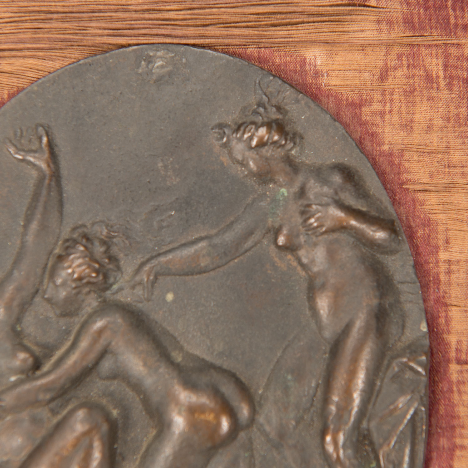 North Italian Bronze Plaque 18th Century - Image 3 of 3