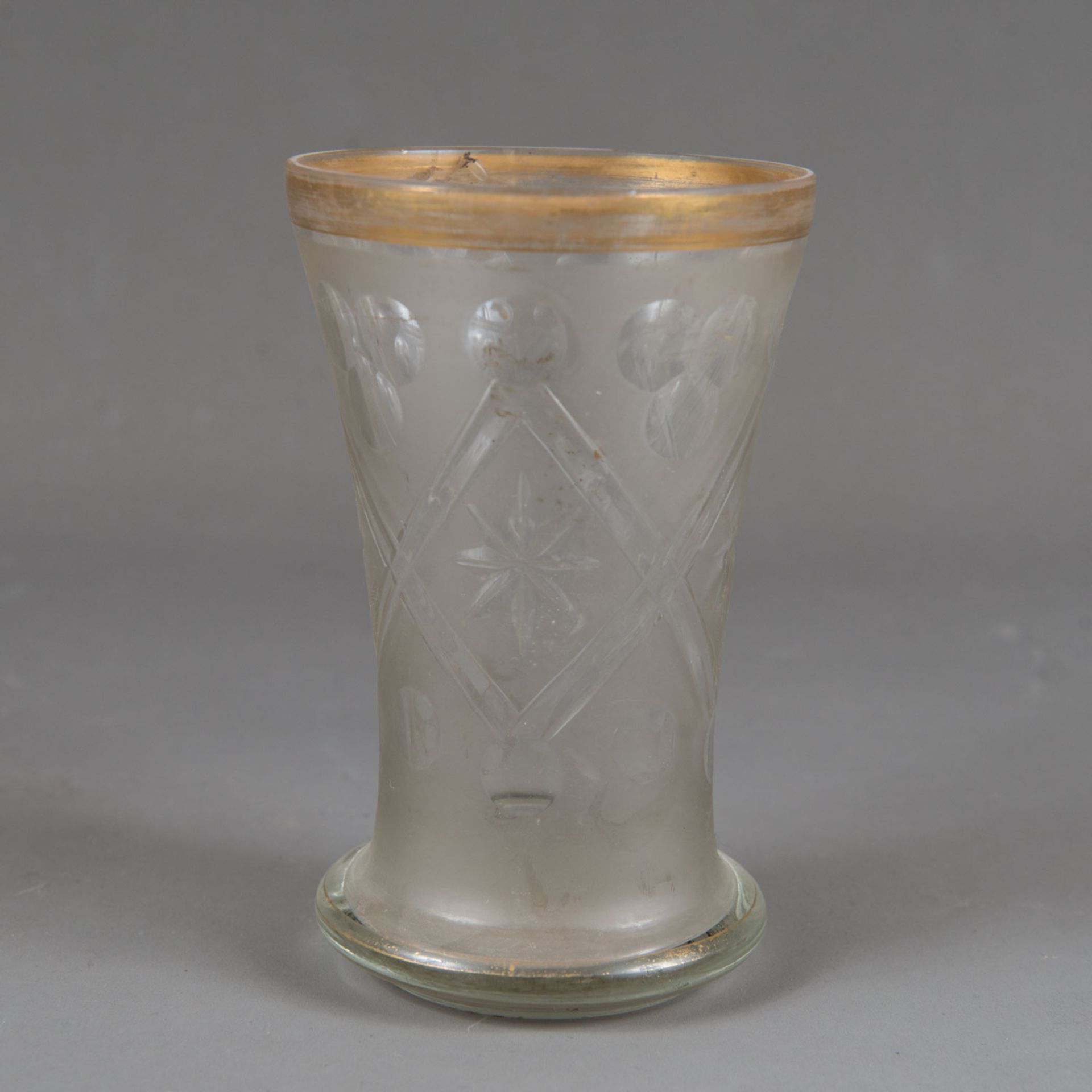 Bohemian Glass Beaker - Bild 2 aus 3