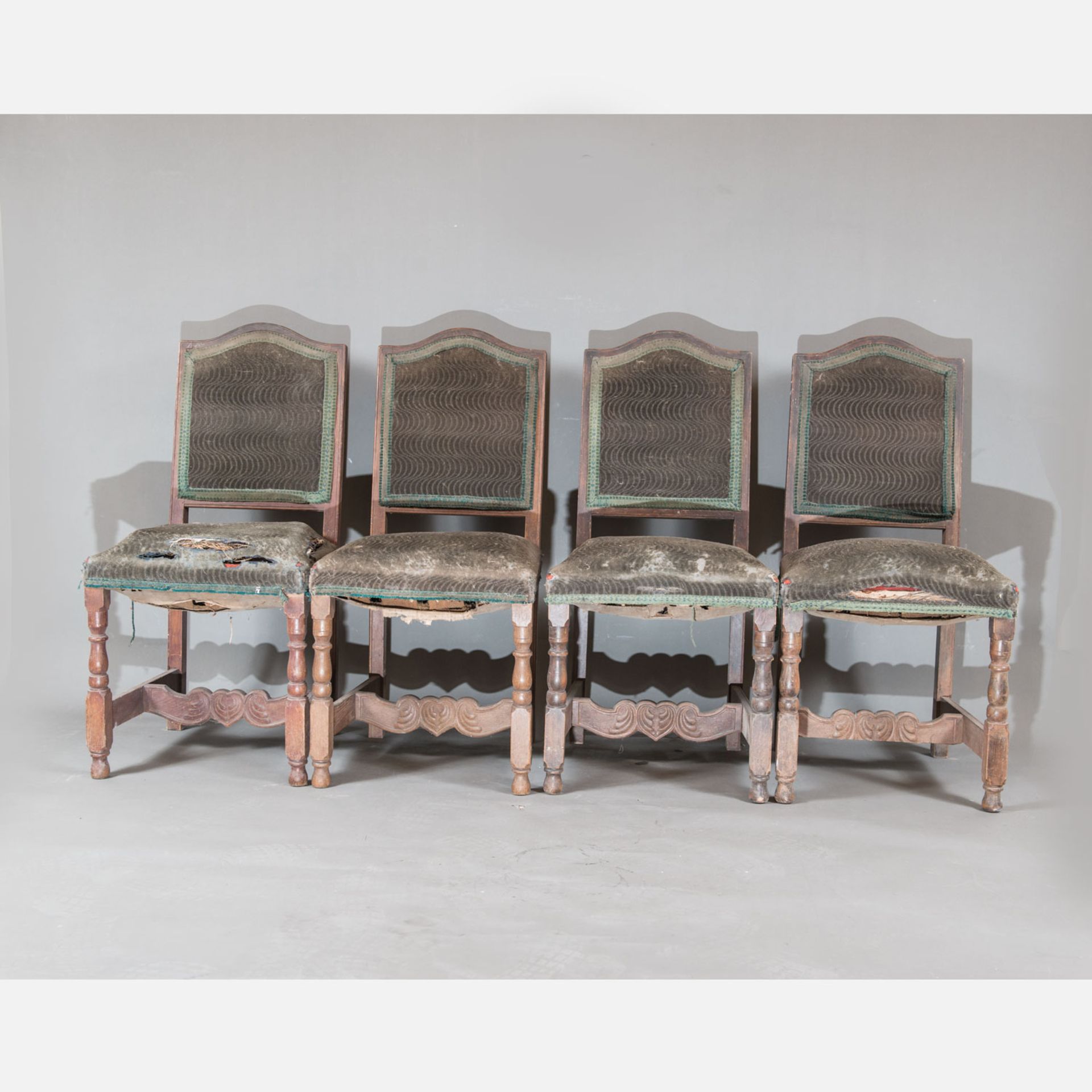 Four Manieristic Style Chairs