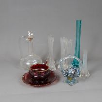 Nine Glass Items