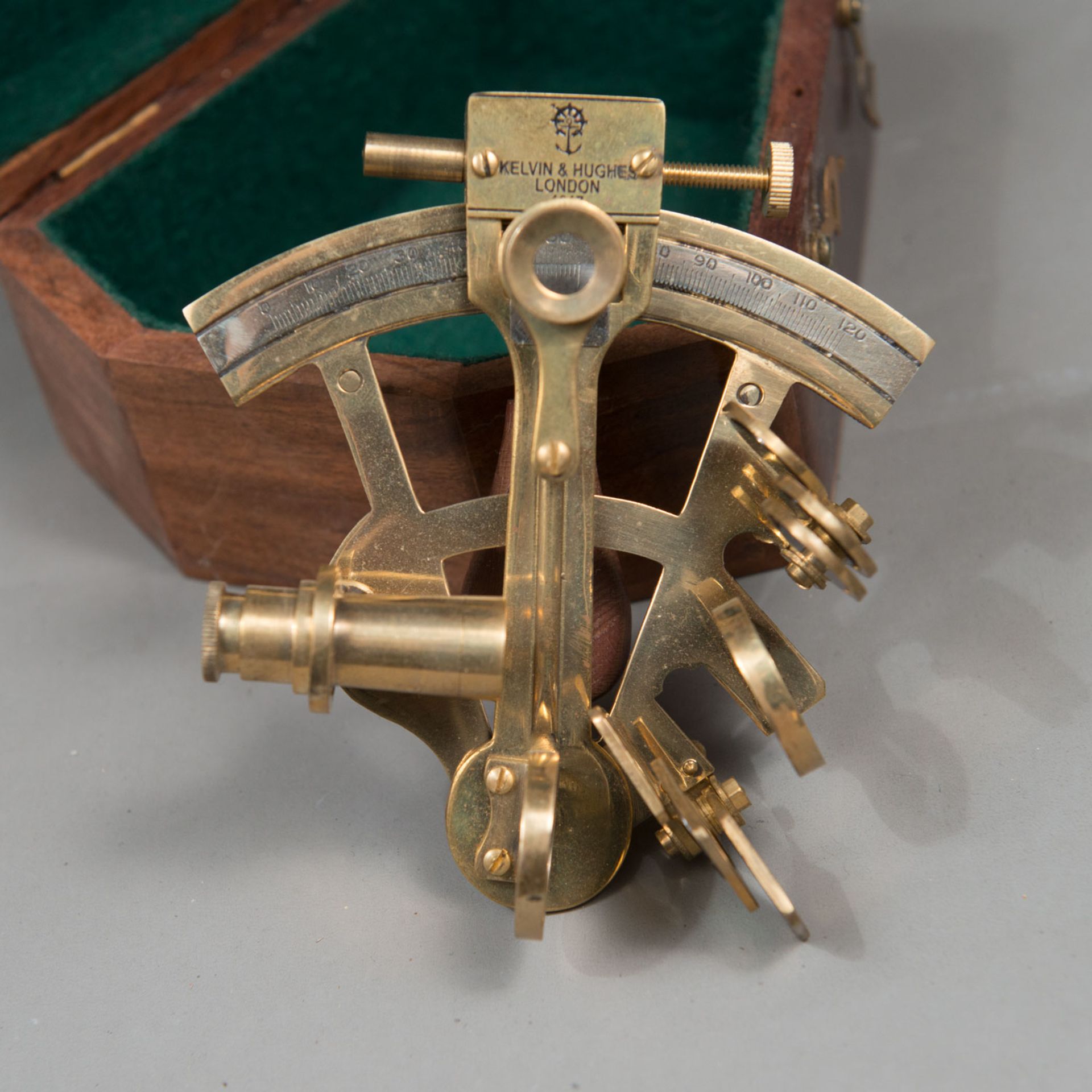 Kelvin and Hughes Sextant