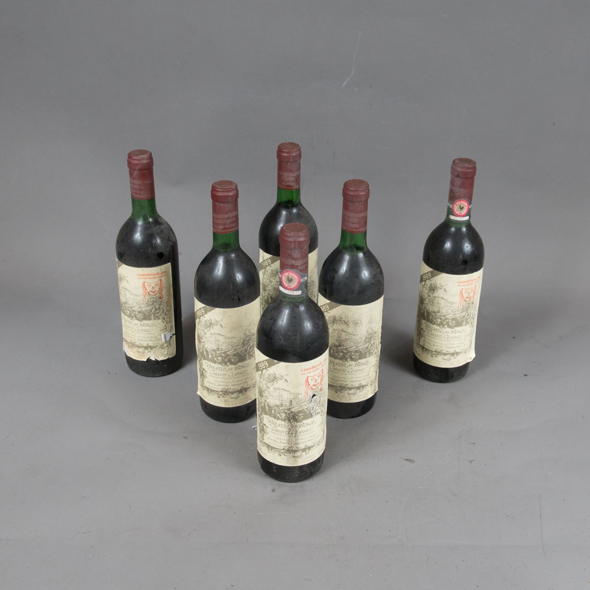 Six Bottles of Chianti Classico
