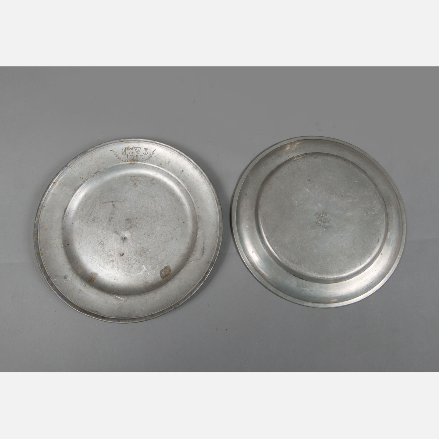 Six Pewter Objects - Image 2 of 3