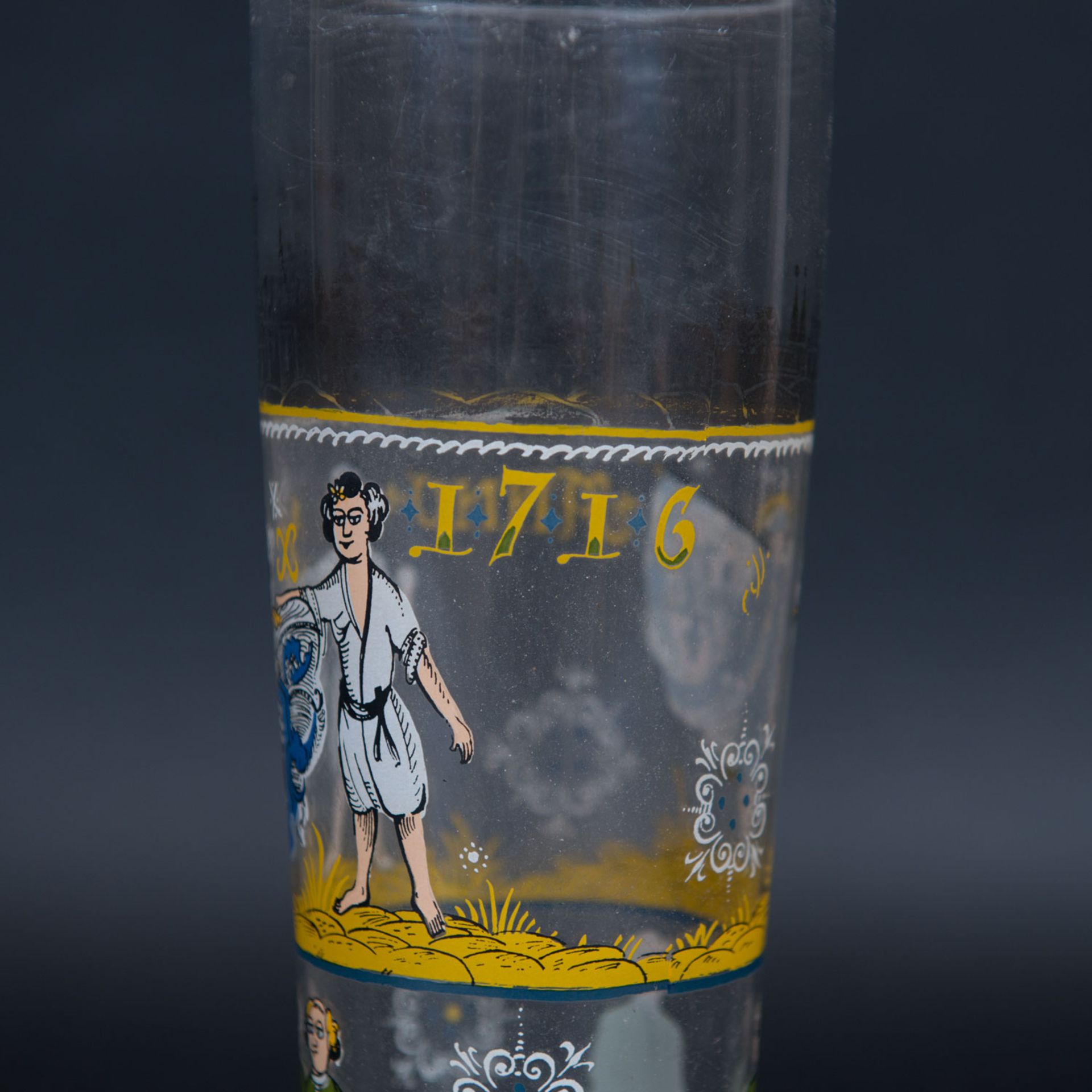 Long Glass Beaker - Image 2 of 3