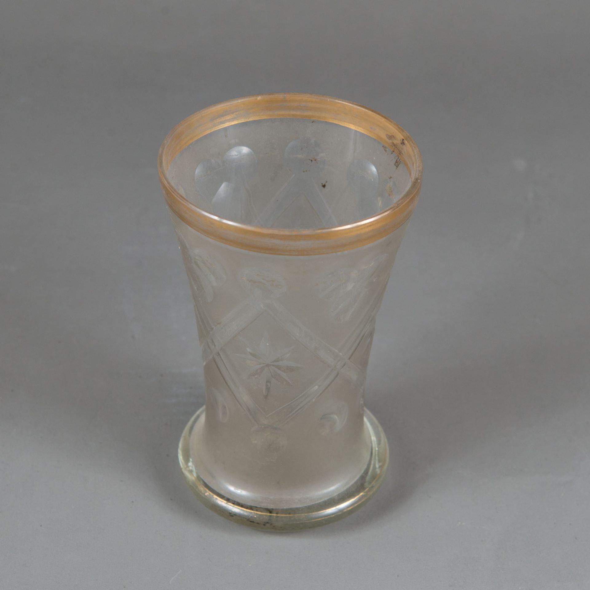 Bohemian Glass Beaker - Image 3 of 3