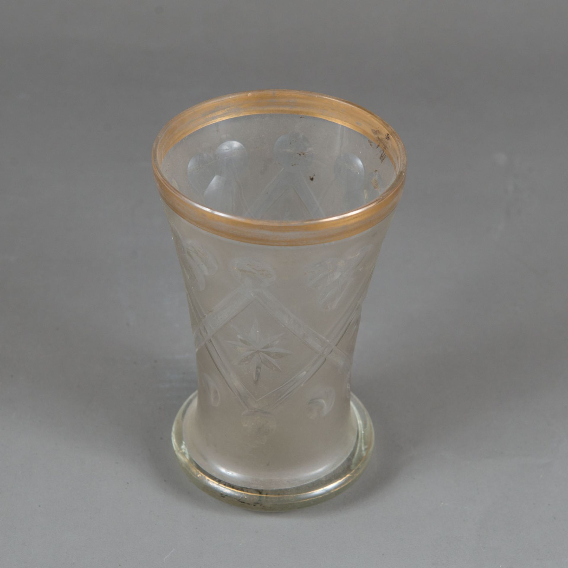 Bohemian Glass Beaker - Bild 3 aus 3