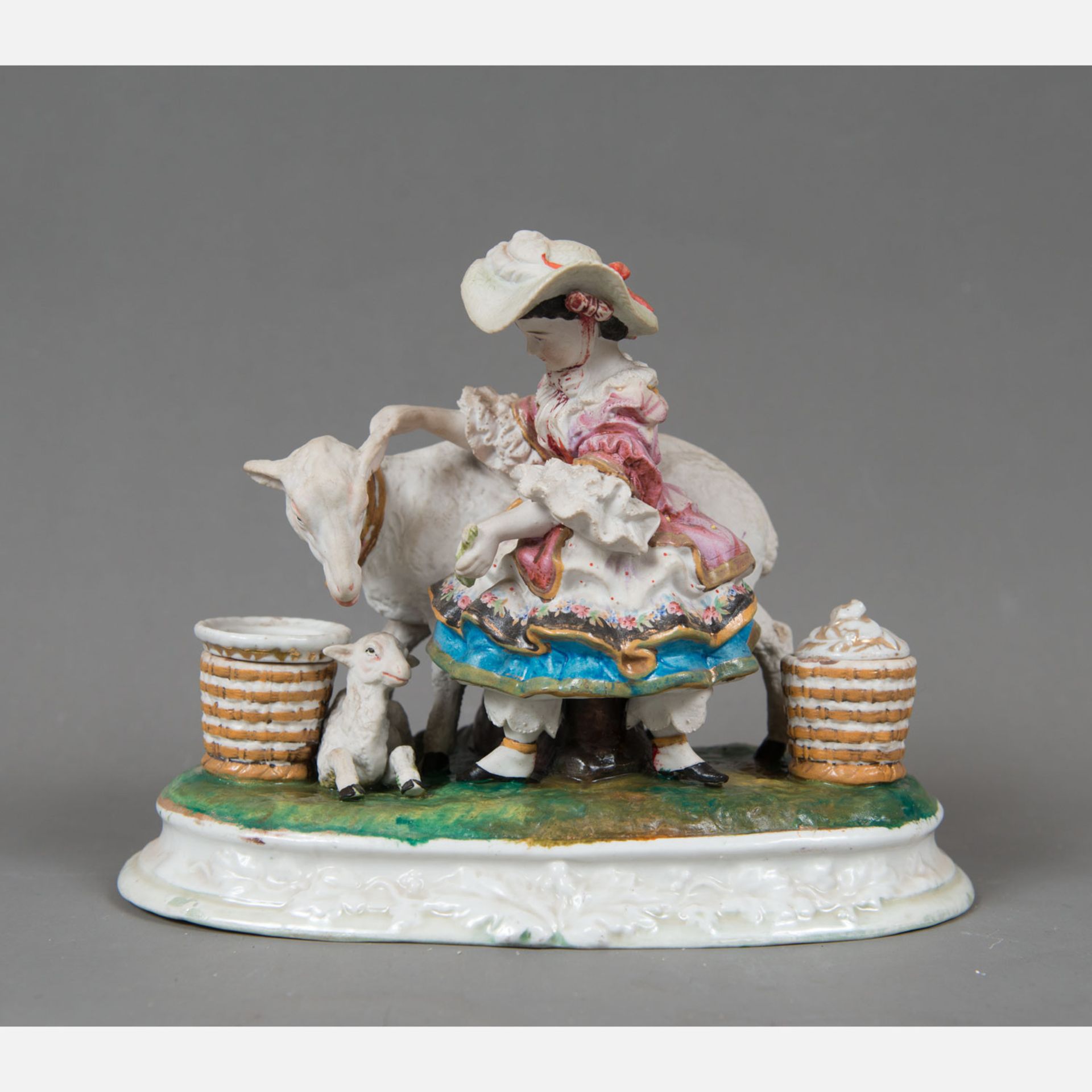 Porcelain Inkwell