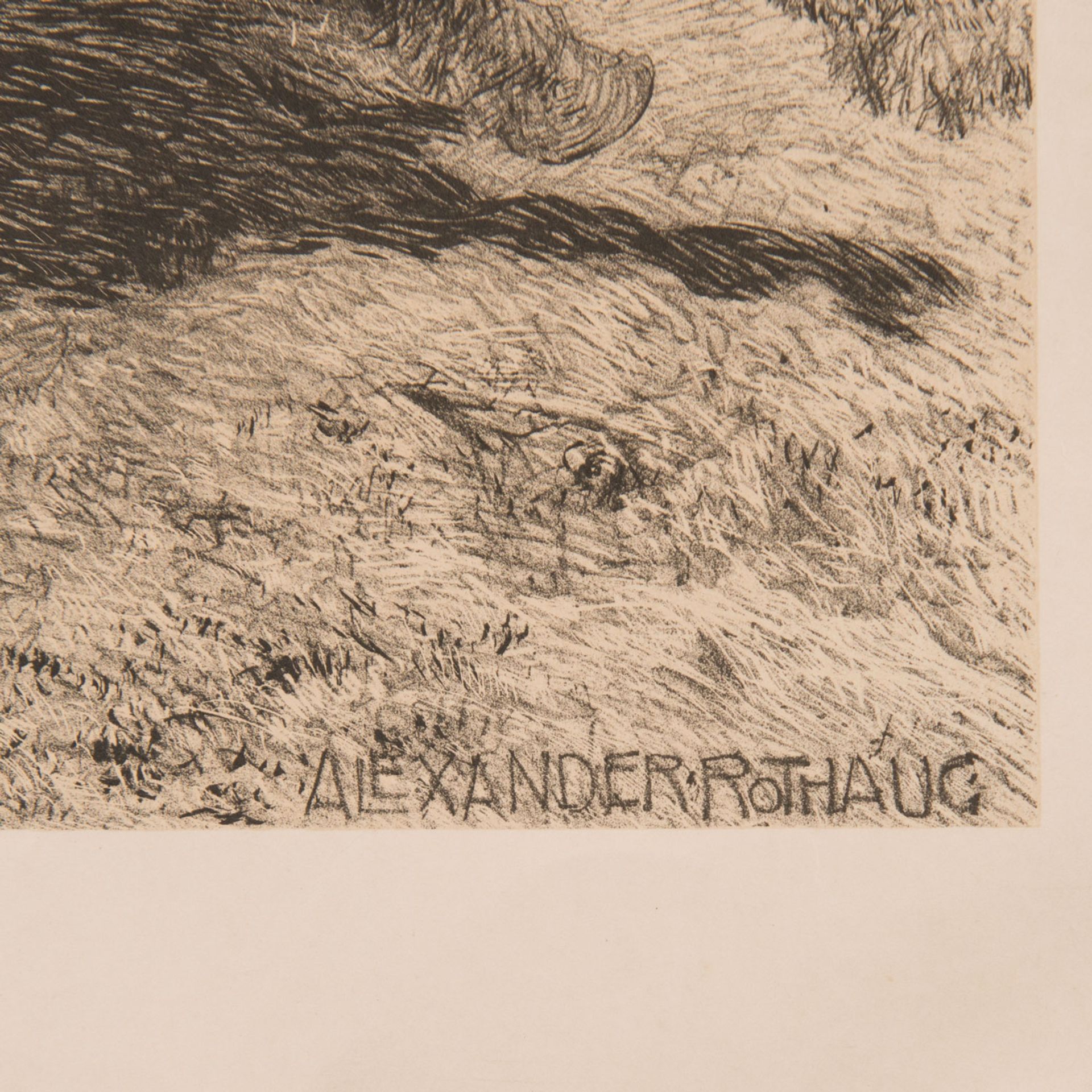 Alexander Rothaug (1870 – 1946) – Graphic - Bild 3 aus 3
