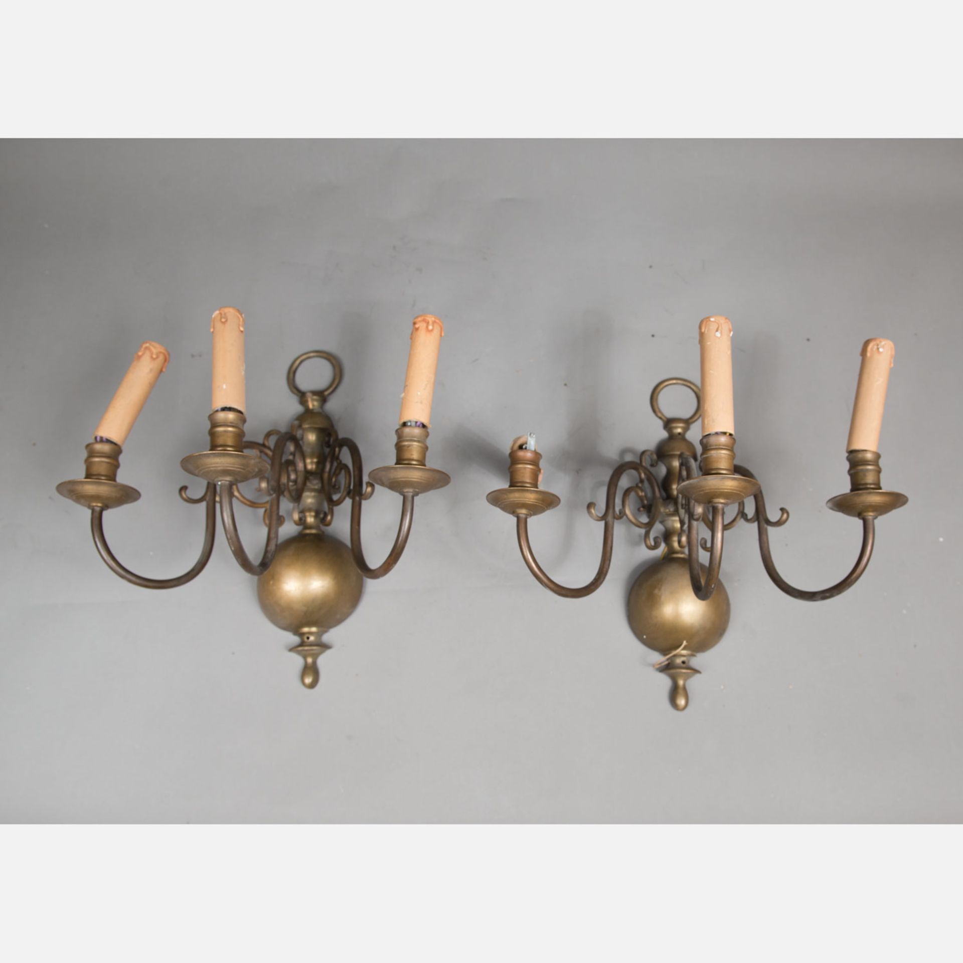 Pair of Flemish Wall Lights